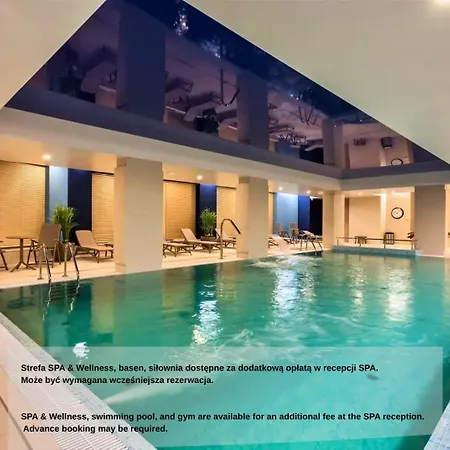 Apartment Be - Nowa Motlawa - & Wellness, Parking, Pool, Gym *